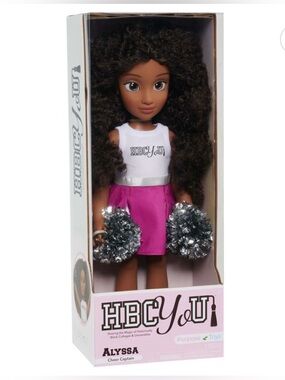 HBCyoU Cheer Captain Alyssa 18-inch Doll & Accessories